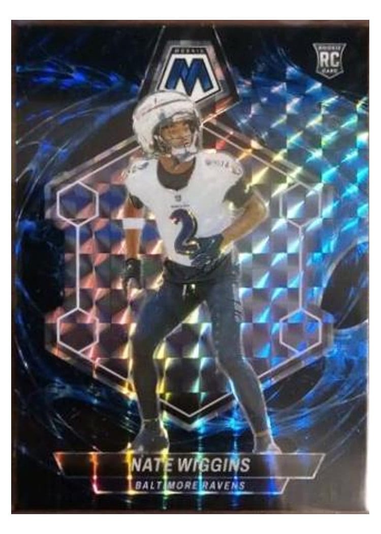 2024 Panini Mosaic Base Set Nate Wiggins #330 card