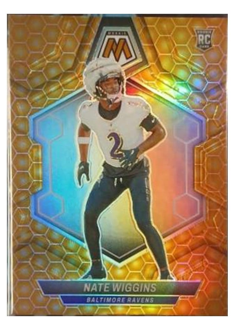 2024 Panini Mosaic Base Set Nate Wiggins #330 card