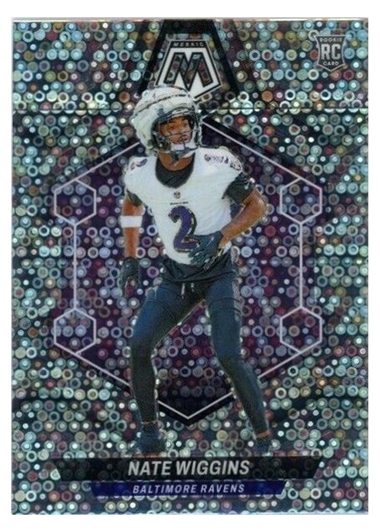 2024 Panini Mosaic Base Set Nate Wiggins #330 card