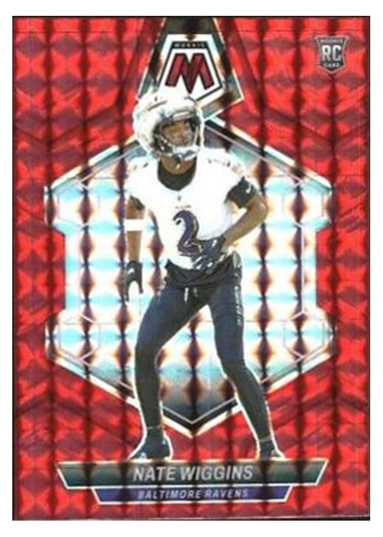 2024 Panini Mosaic Base Set Nate Wiggins #330 card