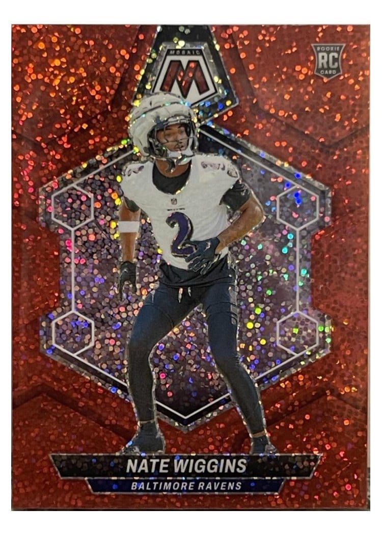 2024 Panini Mosaic Base Set Nate Wiggins #330 card