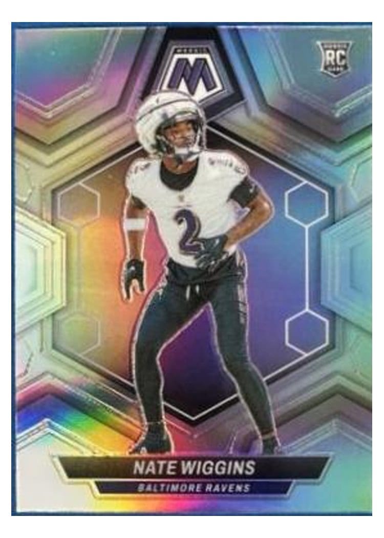 2024 Panini Mosaic Base Set Nate Wiggins #330 card
