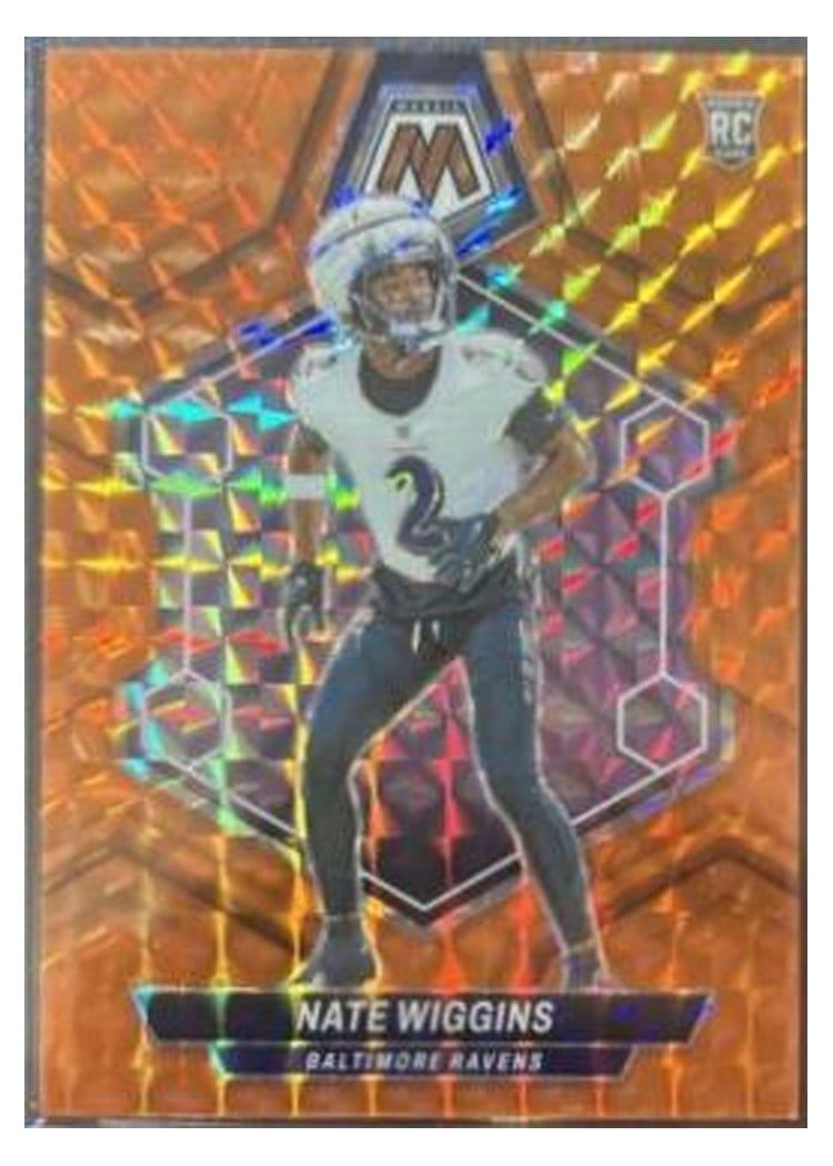 2024 Panini Mosaic Base Set Nate Wiggins #330 card