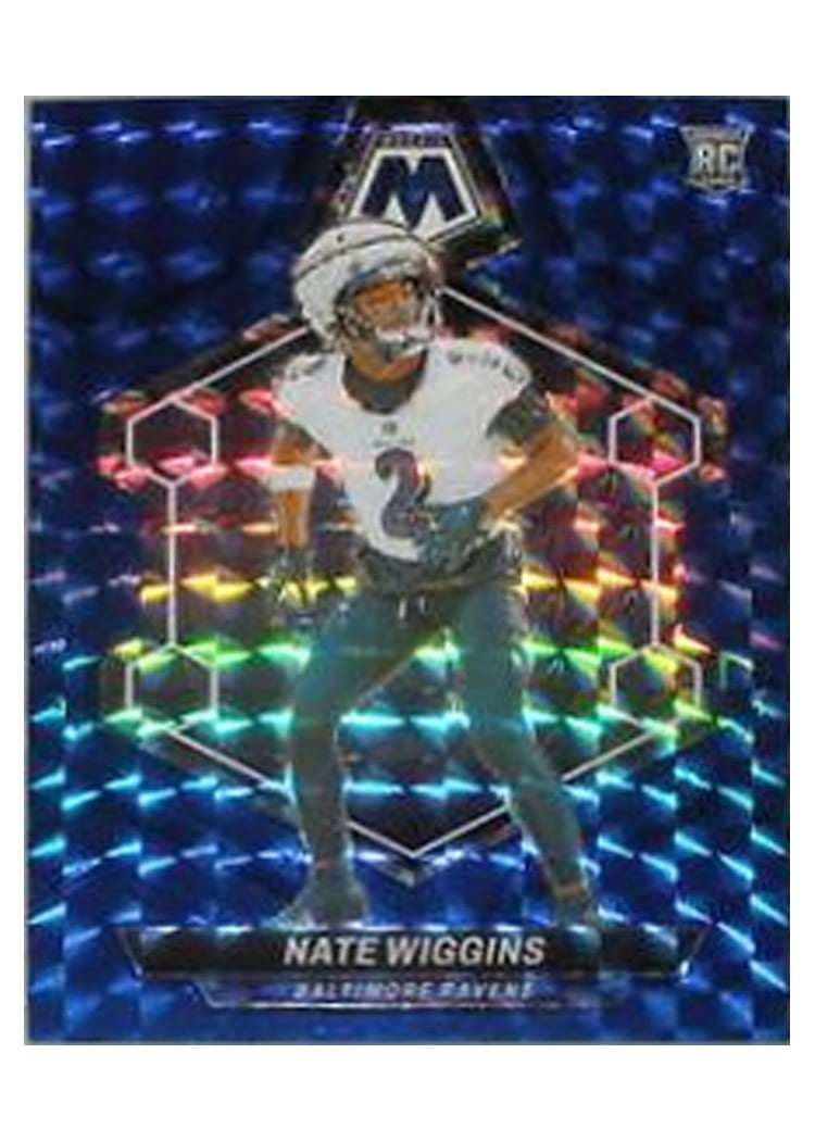 2024 Panini Mosaic Base Set Nate Wiggins #330 card
