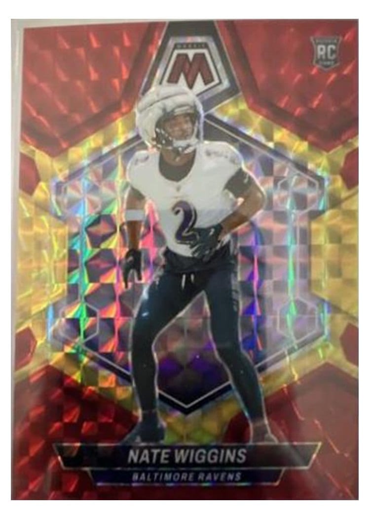 2024 Panini Mosaic Base Set Nate Wiggins #330 card