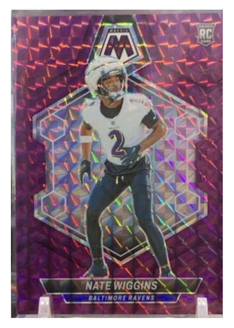 2024 Panini Mosaic Base Set Nate Wiggins #330 card