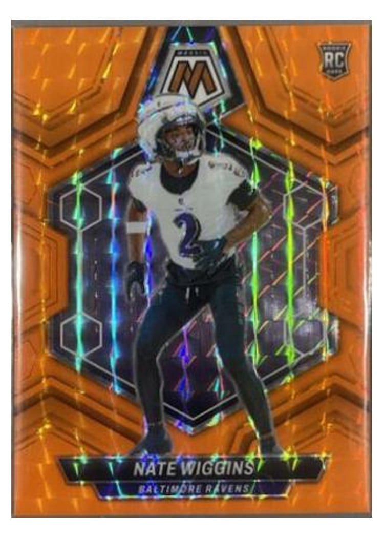 2024 Panini Mosaic Base Set Nate Wiggins #330 card