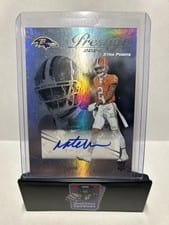 2024 Panini Prestige Xtra Points Signatures Premium Nate Wiggins #314 card