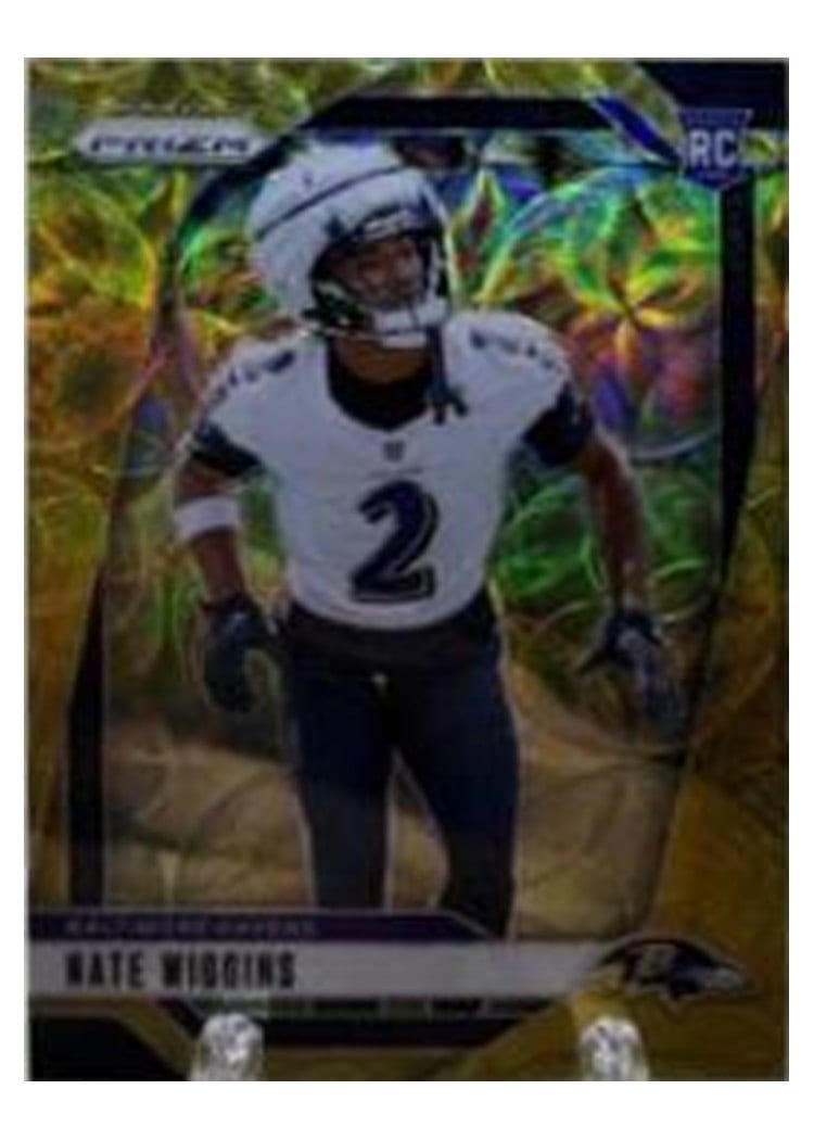 2024 Panini Prizm Base Set Nate Wiggins #380 card