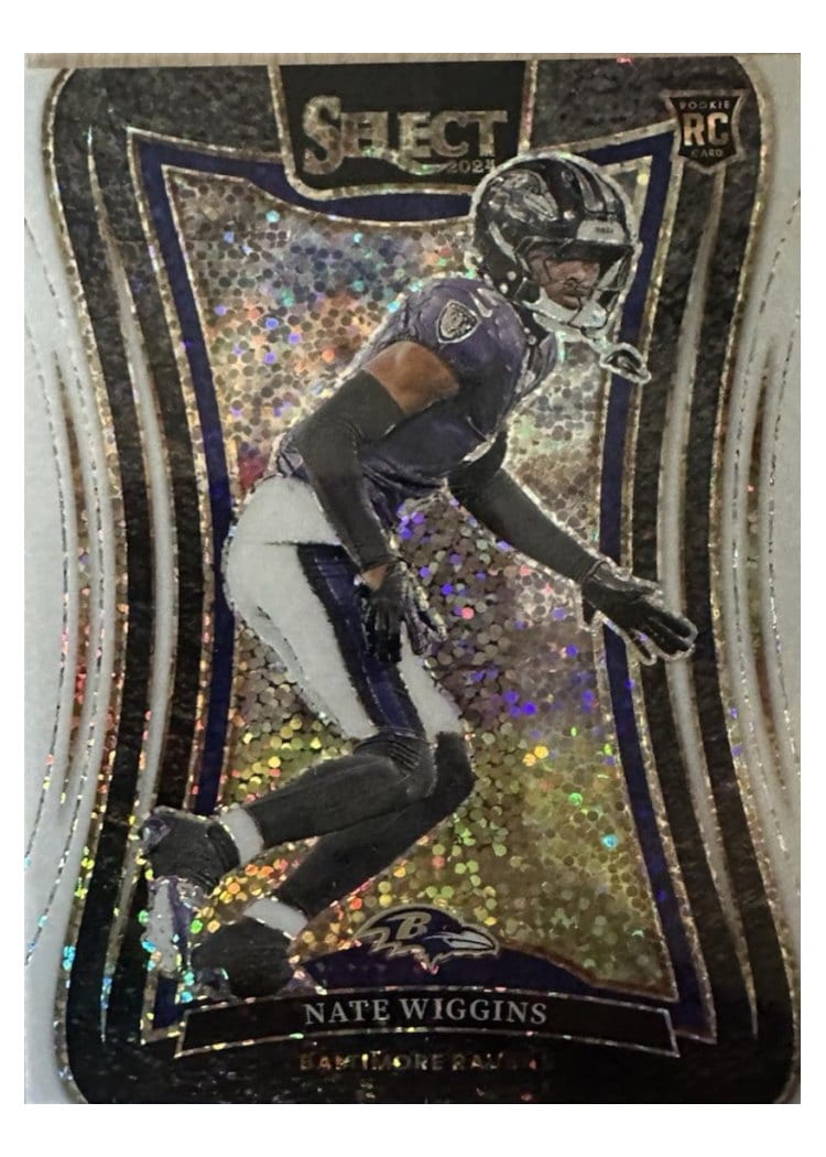 2024 Panini Select Base Set Nate Wiggins #344 card