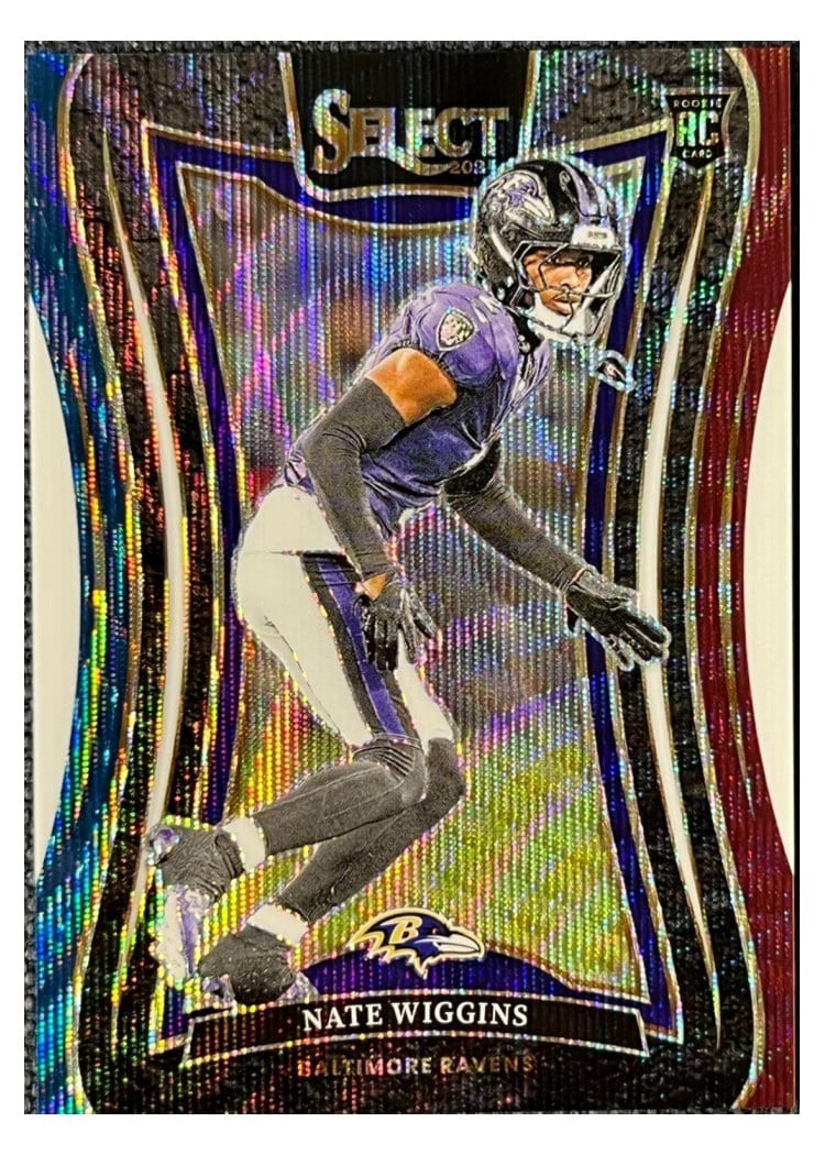 2024 Panini Select Base Set Nate Wiggins #344 card