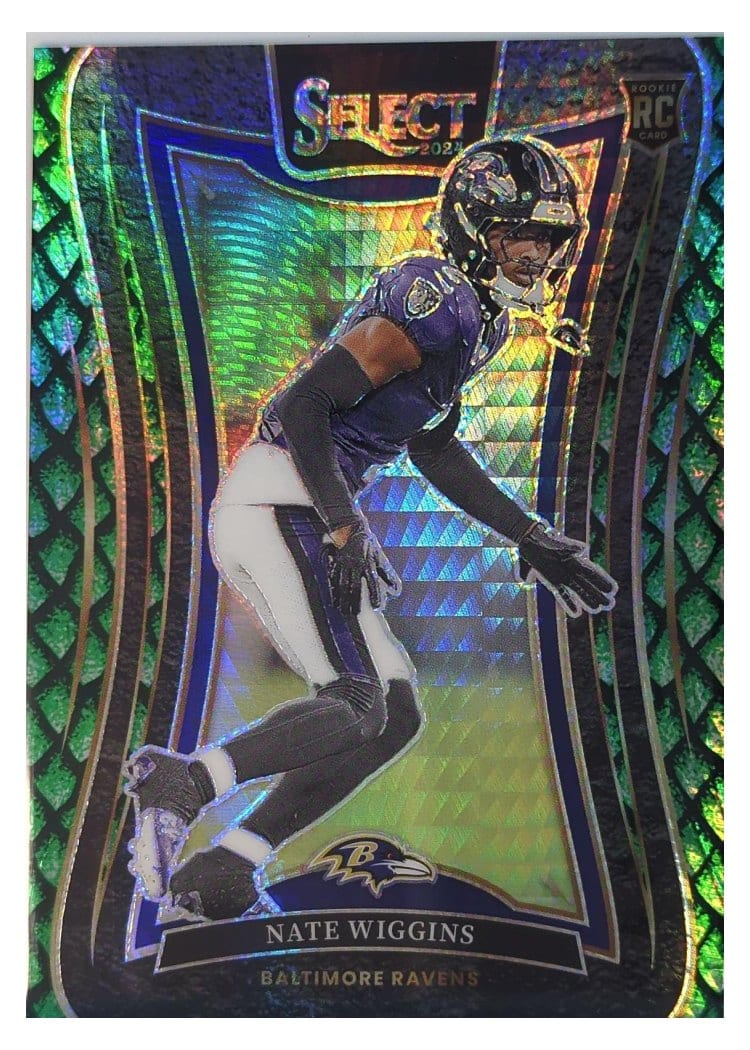 2024 Panini Select Base Set Nate Wiggins #344 card