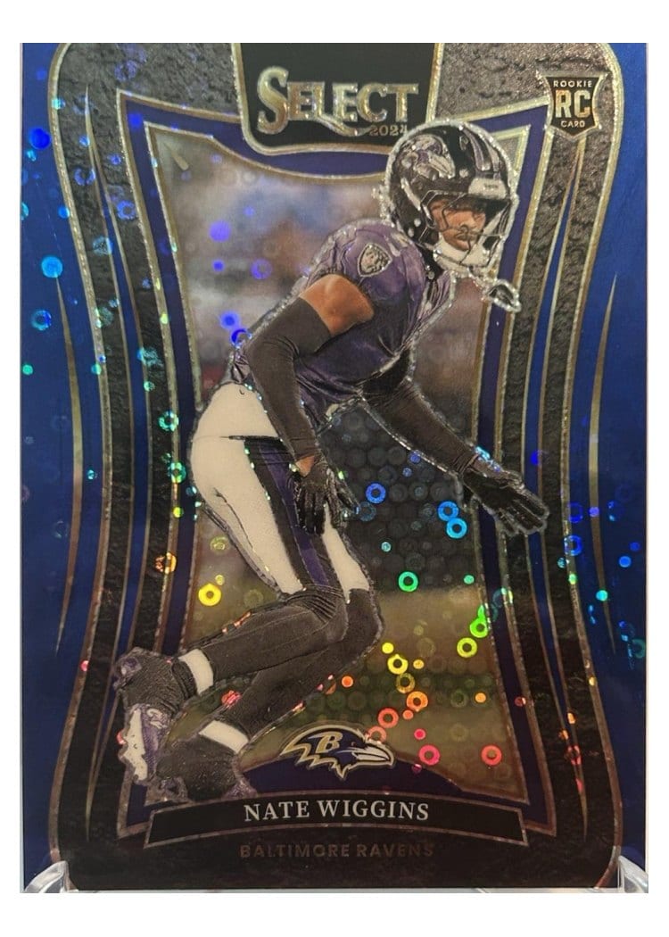 2024 Panini Select Base Set Nate Wiggins #344 card