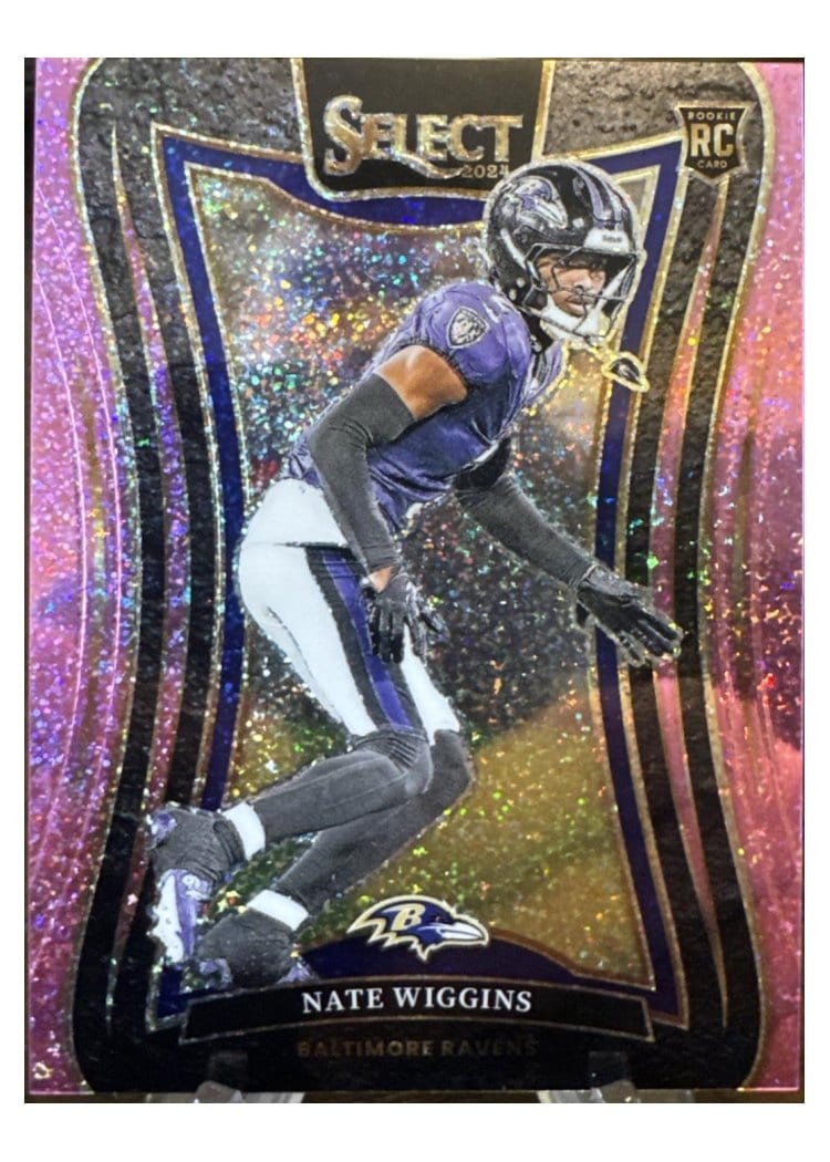 2024 Panini Select Base Set Nate Wiggins #344 card