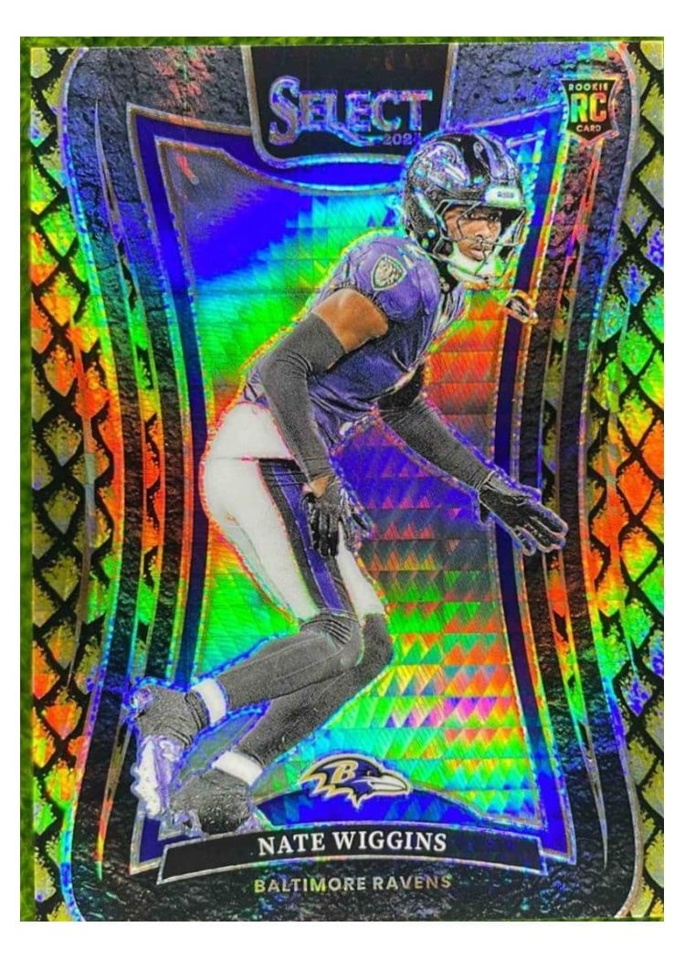 2024 Panini Select Base Set Nate Wiggins #344 card