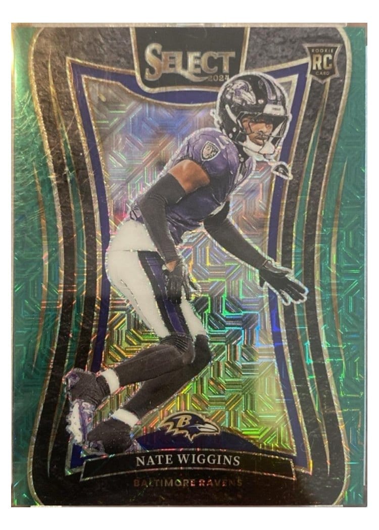 2024 Panini Select Base Set Nate Wiggins #344 card