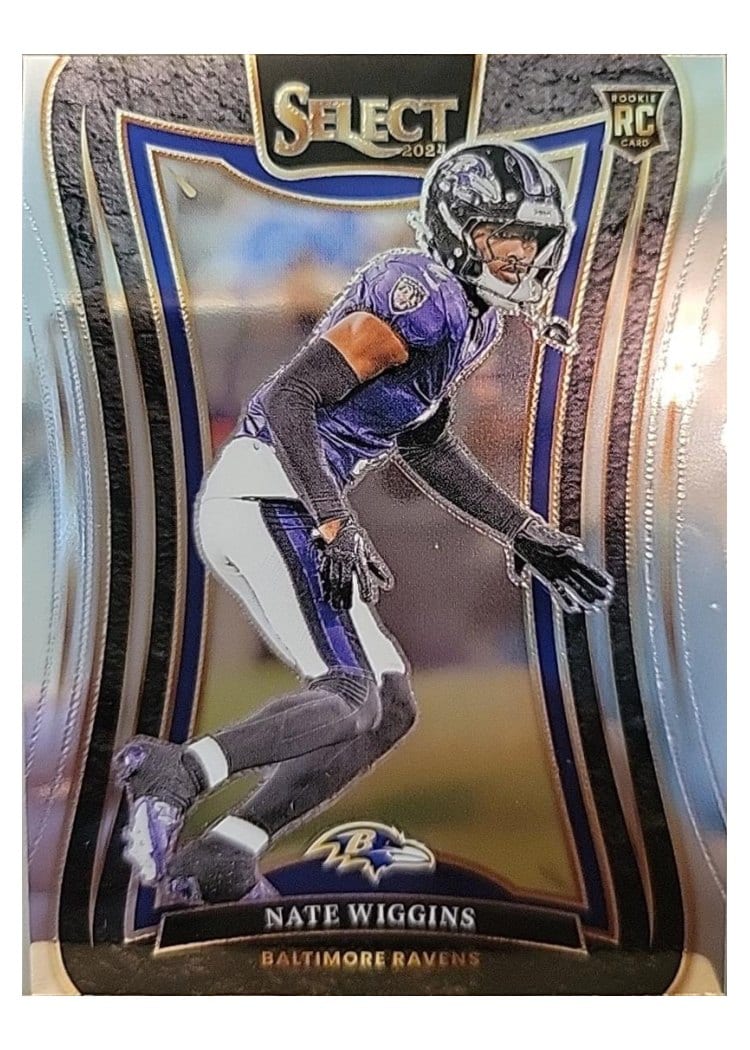 2024 Panini Select Base Set Nate Wiggins #344 card