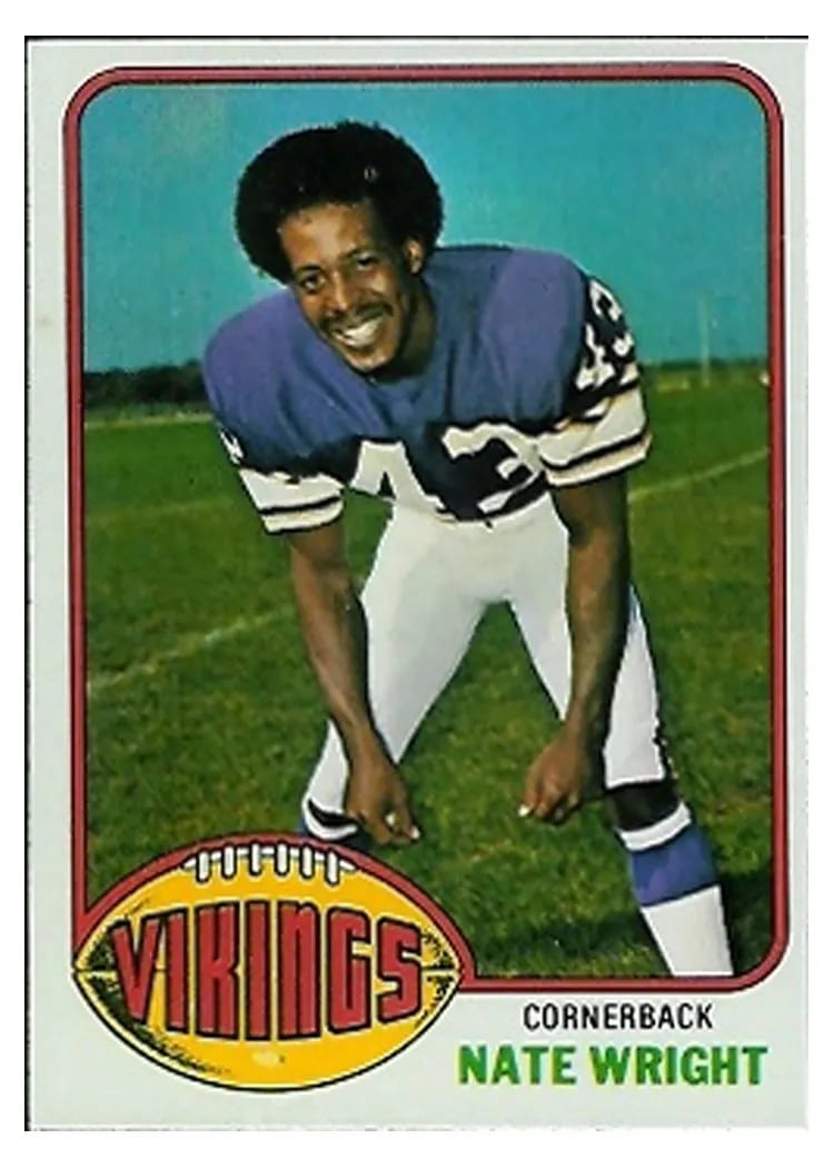 1976 Topps Nate Wright #521 card
