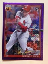 2026 Topps 1991 Chrome Nathan Church #91C-45 card