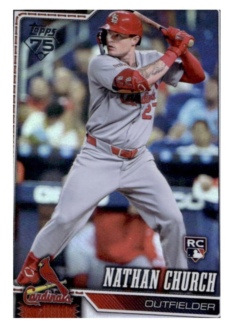 2026 Topps Nathan Church #24 card