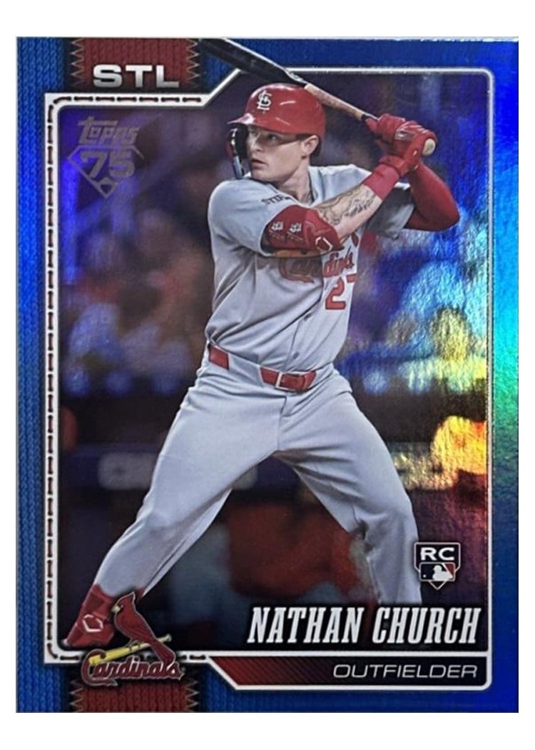 2026 Topps Nathan Church #24 card