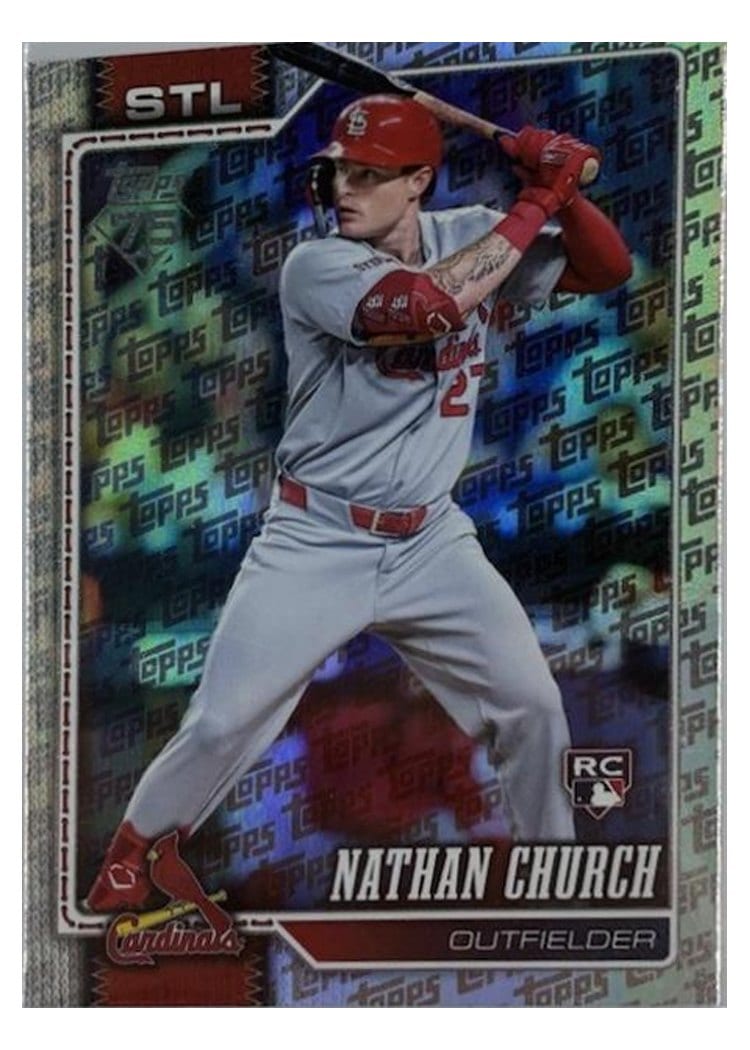 2026 Topps Nathan Church #24 card