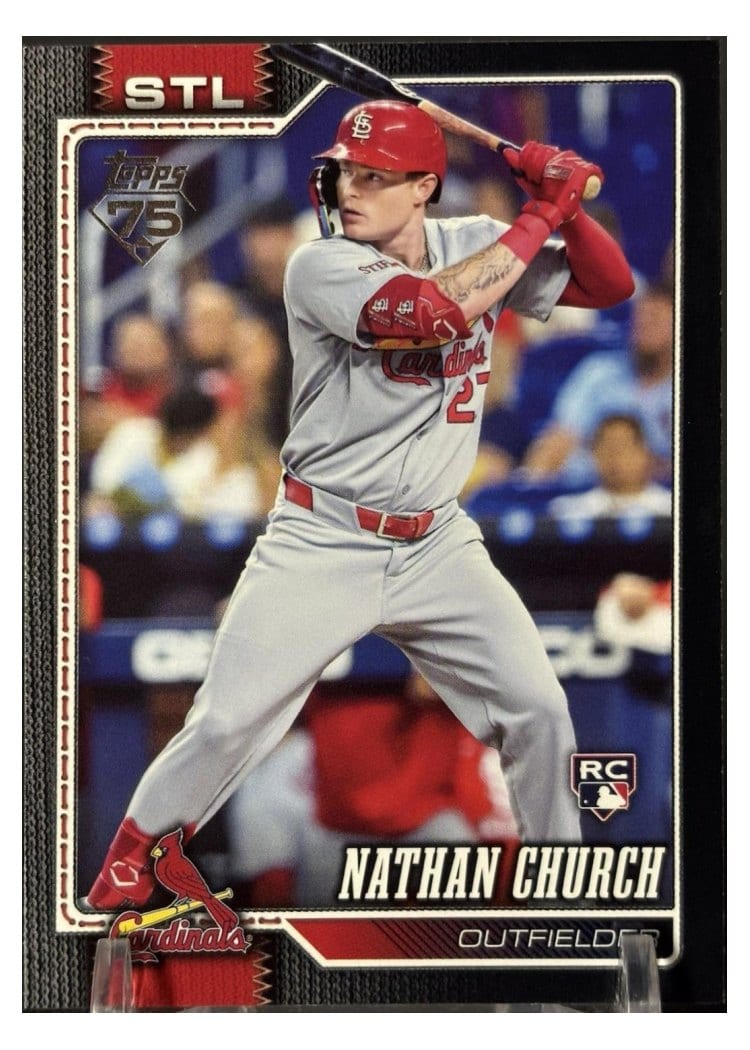 2026 Topps Nathan Church #24 card