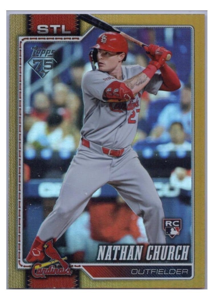 2026 Topps Nathan Church #24 card