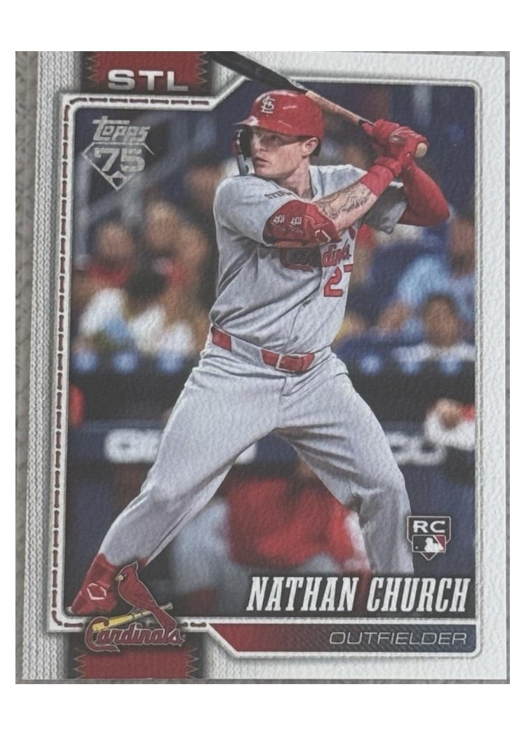 2026 Topps Nathan Church #24 card