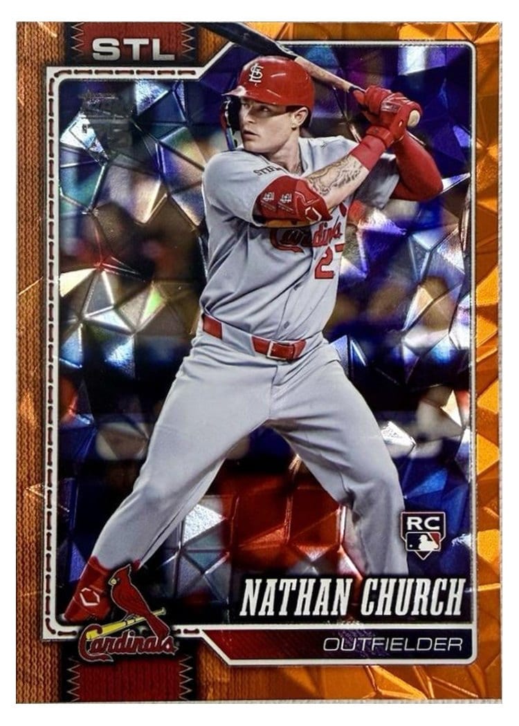 2026 Topps Nathan Church #24 card