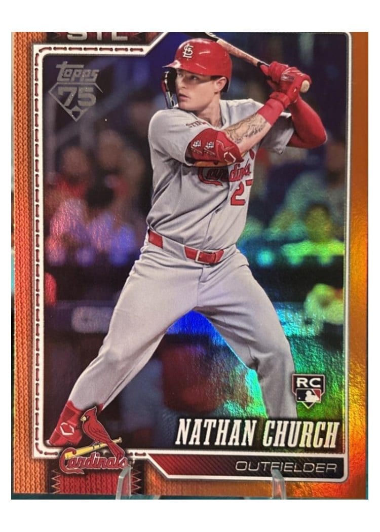 2026 Topps Nathan Church #24 card