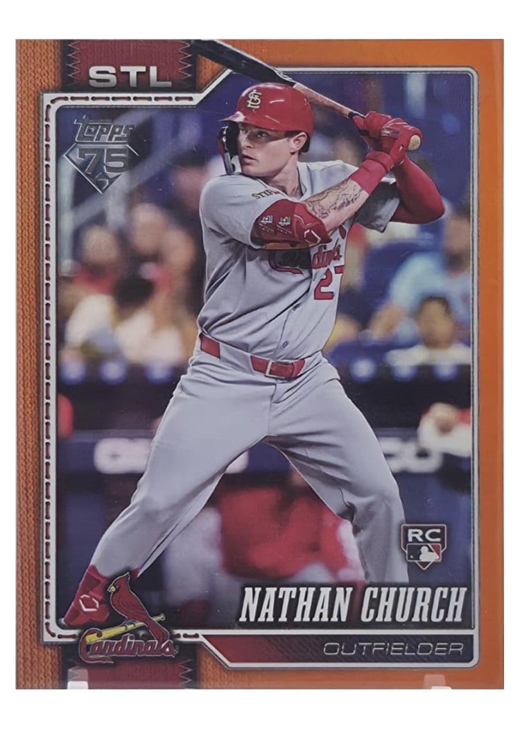 2026 Topps Nathan Church #24 card