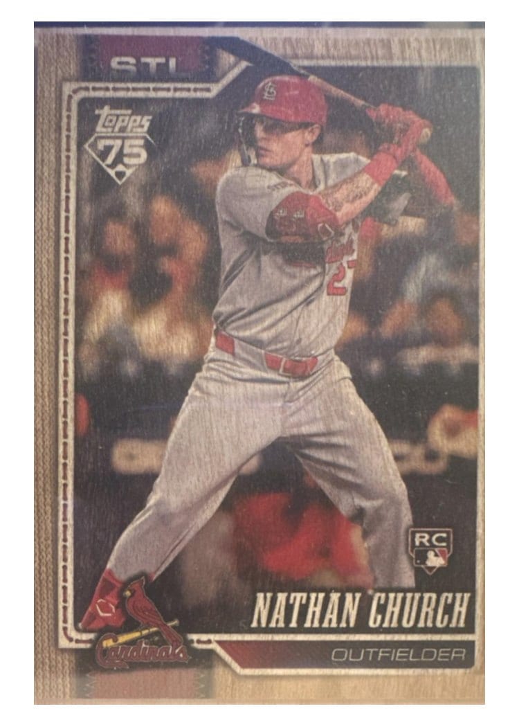 2026 Topps Nathan Church #24 card