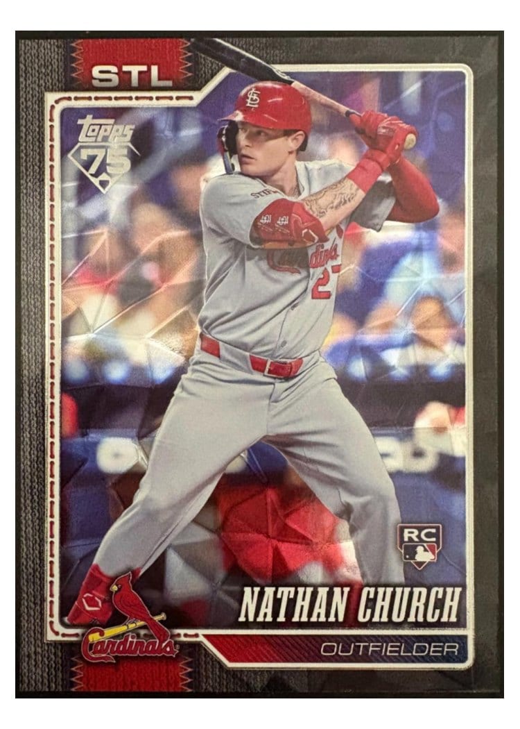 2026 Topps Nathan Church #24 card