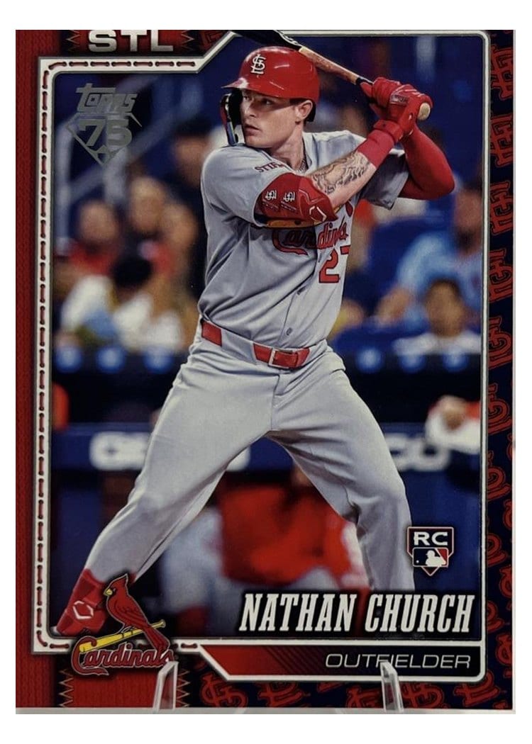 2026 Topps Nathan Church #24 card
