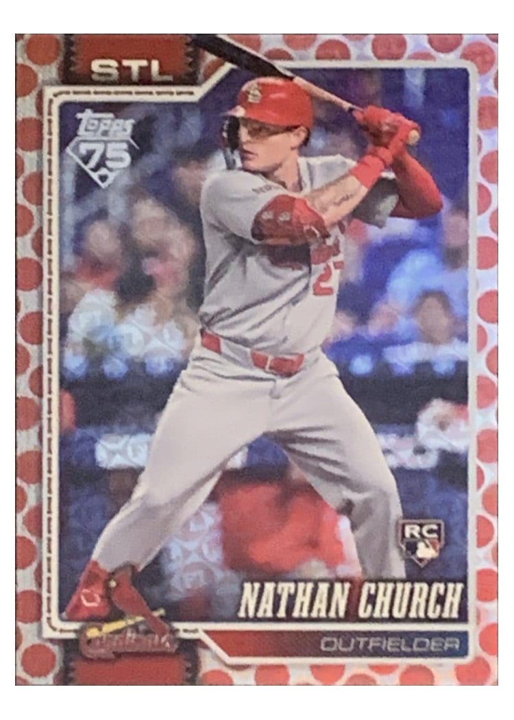 2026 Topps Nathan Church #24 card
