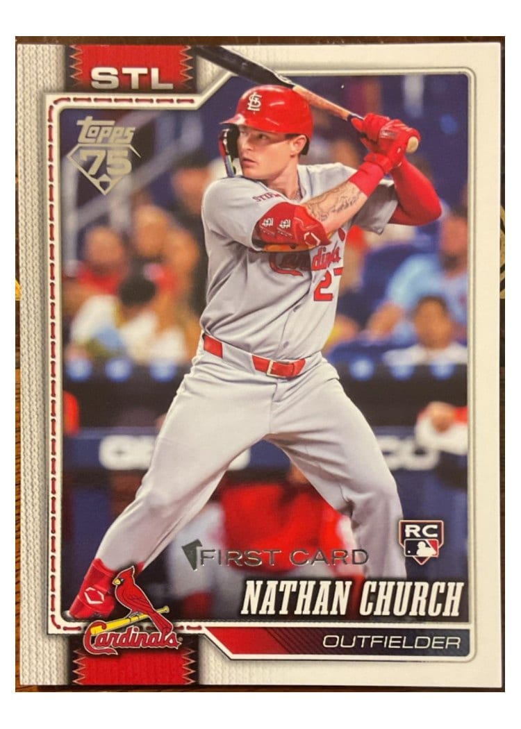 2026 Topps Nathan Church #24 card