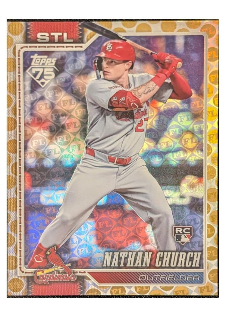 2026 Topps Nathan Church #24 card