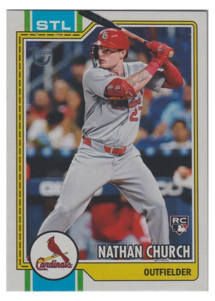 2026 Topps Nathan Church #24 card