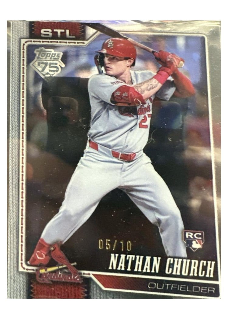 2026 Topps Nathan Church #24 card