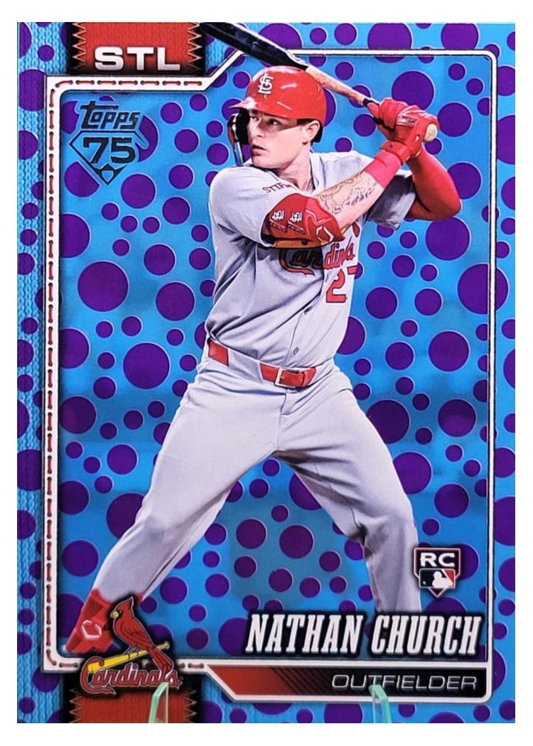 2026 Topps Nathan Church #24 card