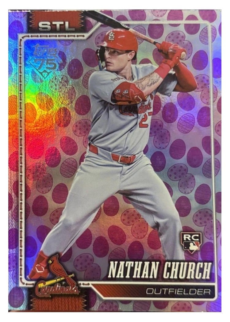 2026 Topps Nathan Church #24 card