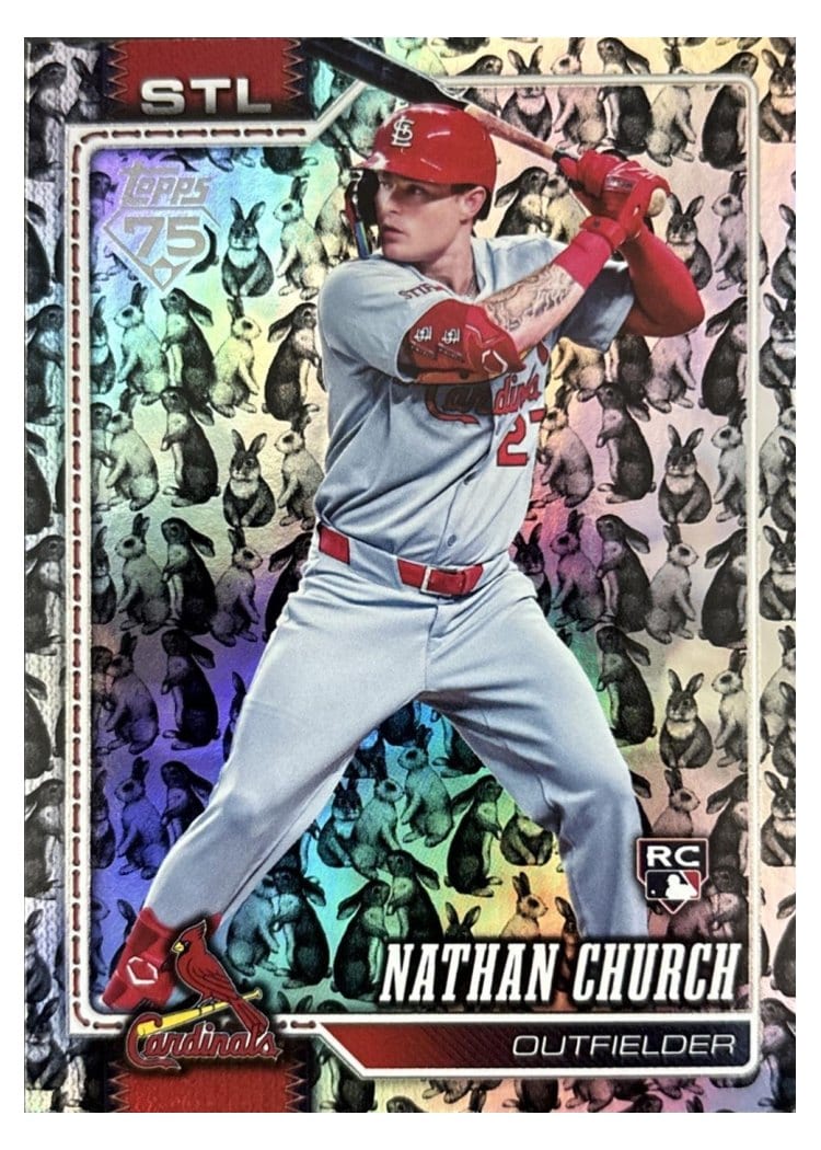 2026 Topps Nathan Church #24 card
