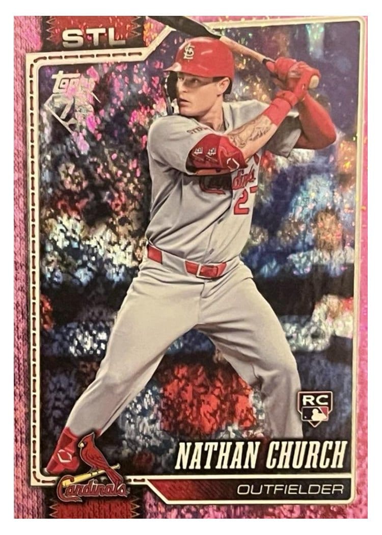 2026 Topps Nathan Church #24 card