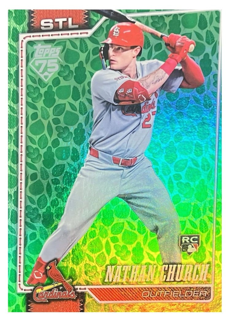 2026 Topps Nathan Church #24 card
