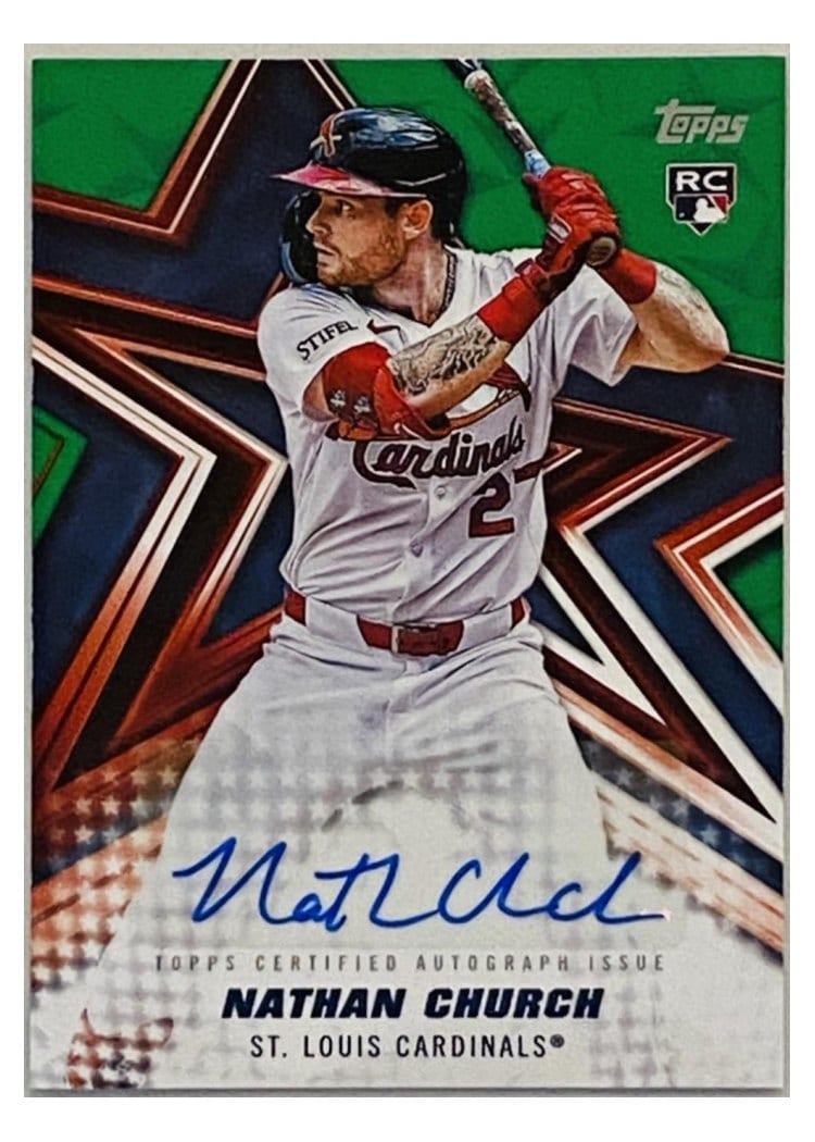 2026 Topps Nathan Church #24 card