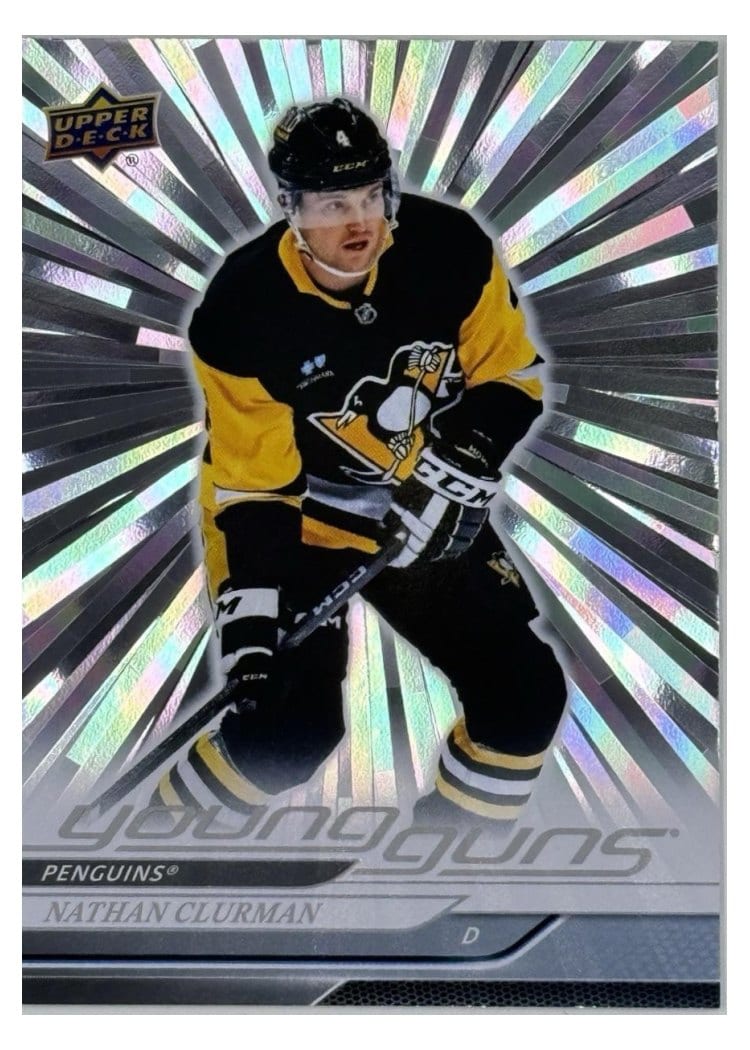2024-25 Upper Deck Base Set Nathan Clurman #729 card