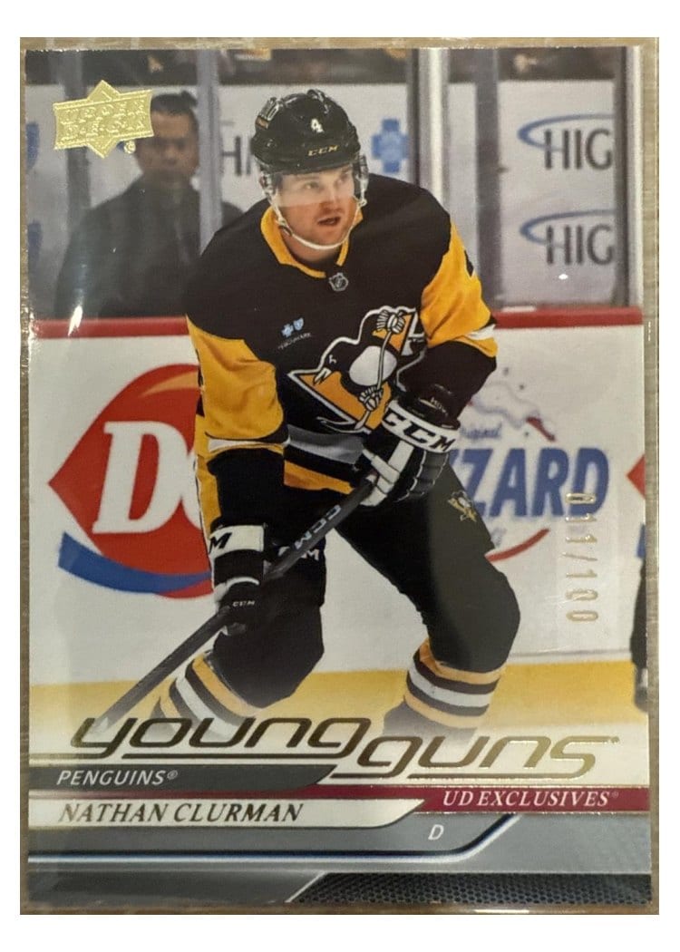 2024-25 Upper Deck Base Set Nathan Clurman #729 card