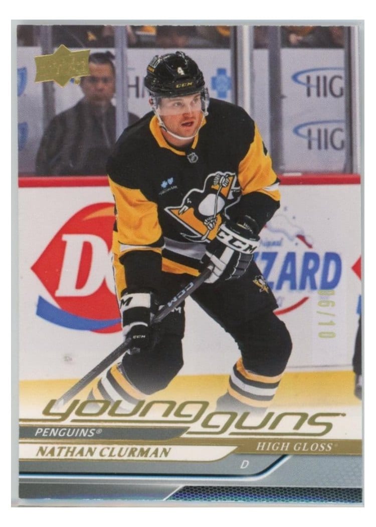 2024-25 Upper Deck Base Set Nathan Clurman #729 card