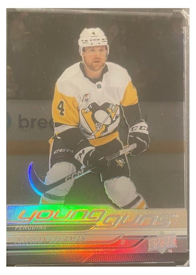 2024-25 Upper Deck Base Set Nathan Clurman #729 card